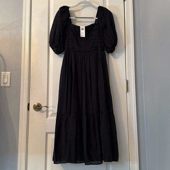NWT Abercrombie Black Maxi Dress - Picture 1 of 5